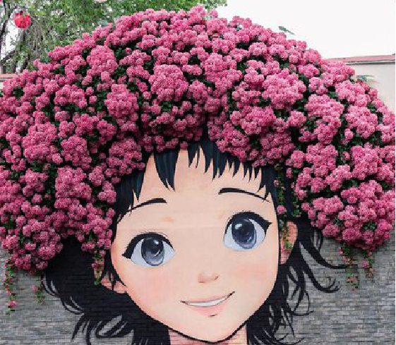 通许墙体彩绘-网红墙打卡