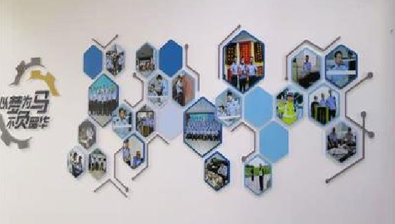 通许文化墙最常见的做法。