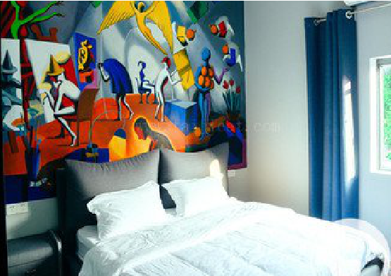 通许对于酒店的墙体彩绘而言更注重哪些方面？