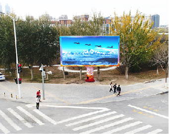 通许户外大屏广告投放要点。